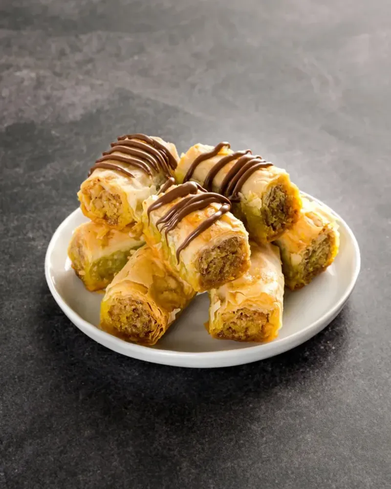 Honey And Walnut Baklava Bites