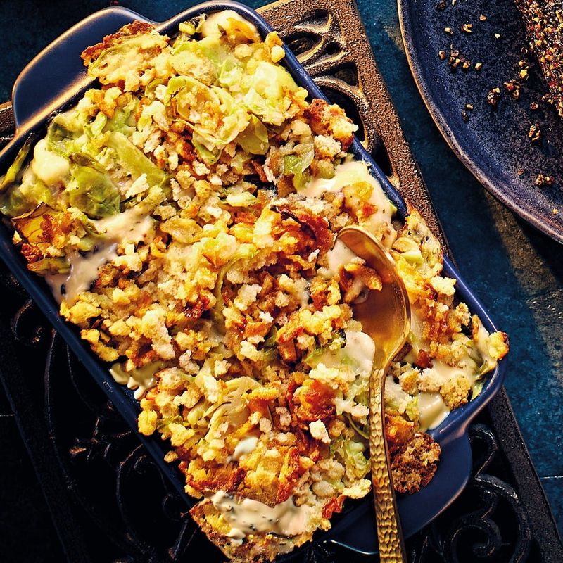 Aldi Specially Selected Sprout Gratin