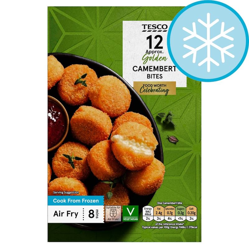Tesco Camembert Bites 12 Pack (£3.00)