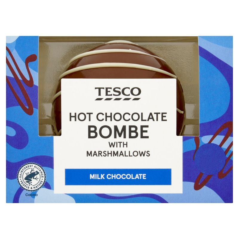 Tesco Hot Chocolate Bombe With Marshmallows