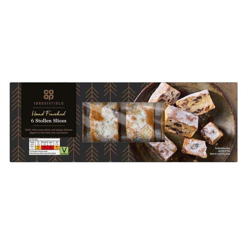 Co-Op Irresistible Stollen Bites
