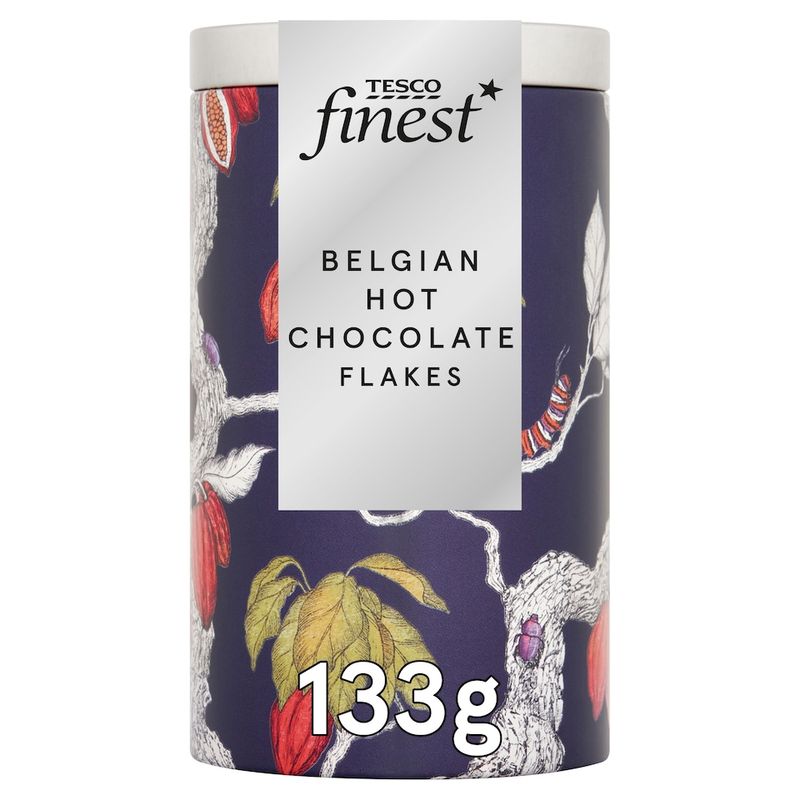 Tesco Finest Belgian Hot Chocolate Flakes