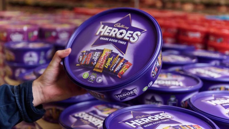 Asda – Cadbury Heroes Chocolate Tub