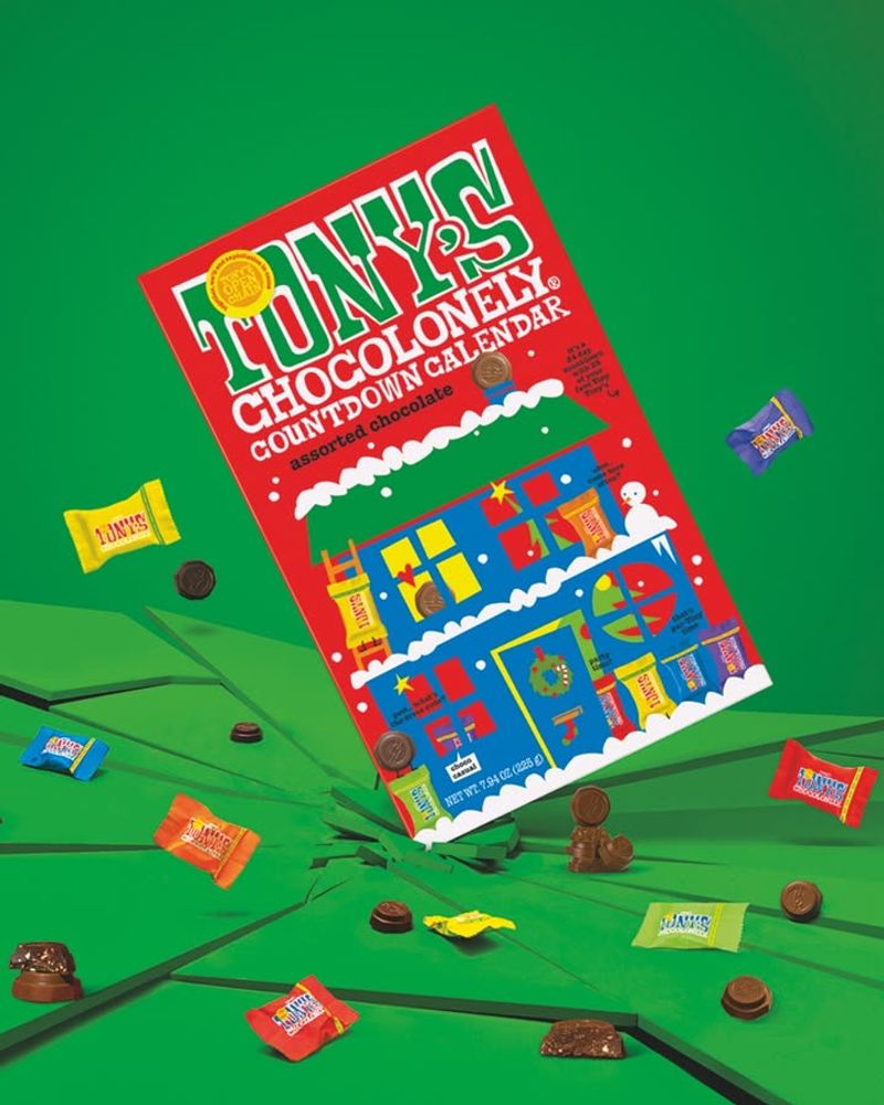 Tony's Chocolonely Chocolate Advent Calendar