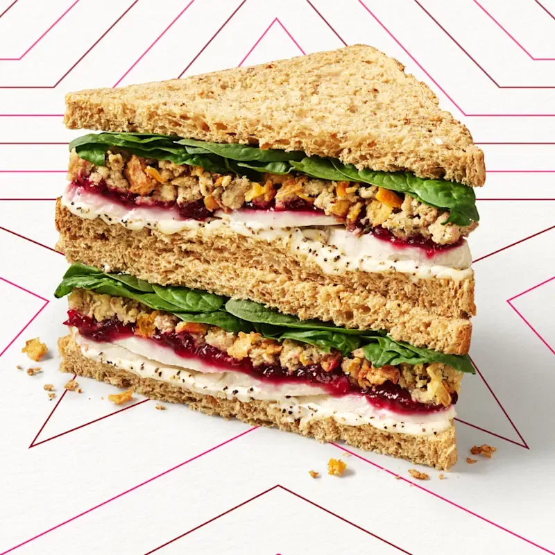 Pret A Manger Christmas Lunch Sandwich