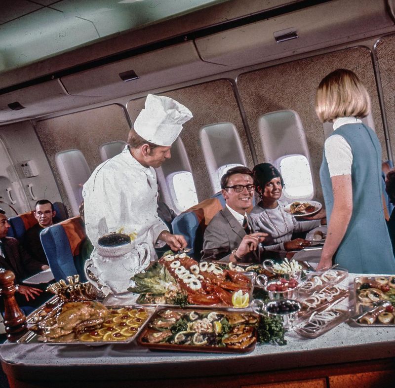 When Air Travel Was A Restaurant In The Sky