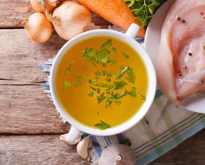 Swap Plain Water For Flavourful Stock And A Parmesan Rind