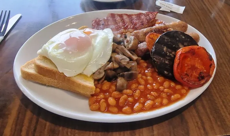 The Yorkshire Breakfast With Black Pudding