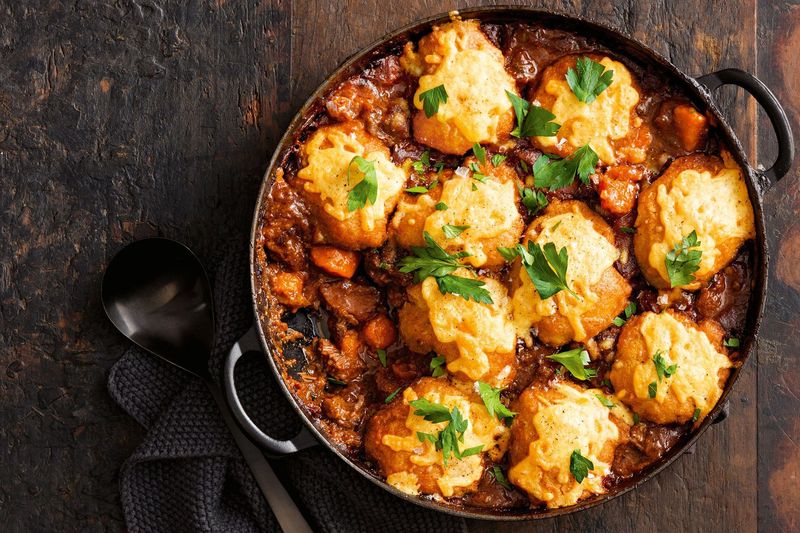 Beef Stew And Dumplings
