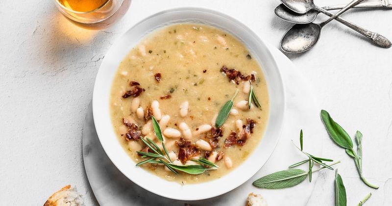 Cannellini Bean Soup With Rosemary