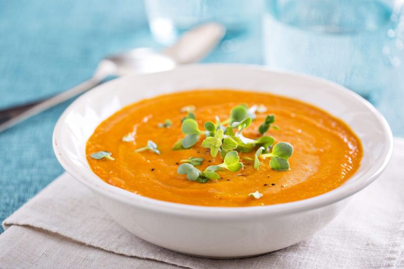 Carrot And Coriander Soup