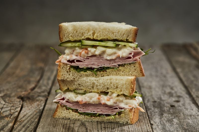 Ham And Coleslaw