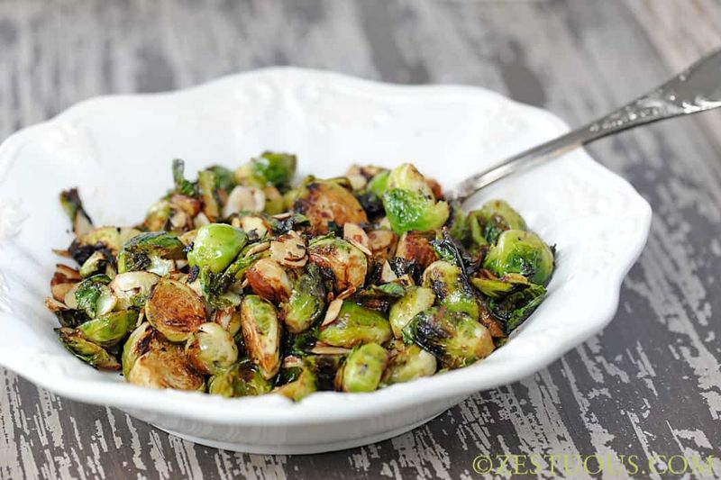 Charred Brussels