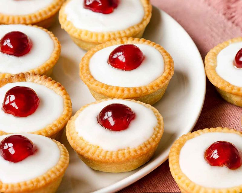 Cherry Bakewell Tarts