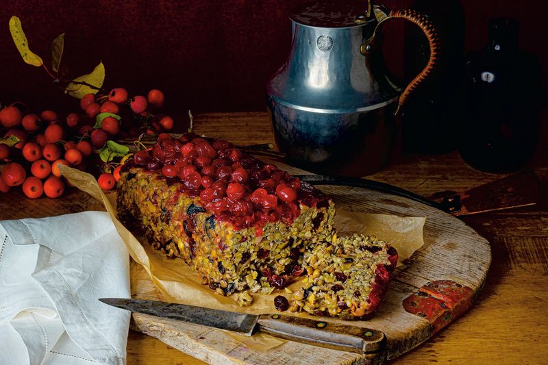 Vegan Nut Roast With Chestnuts And Cranberries