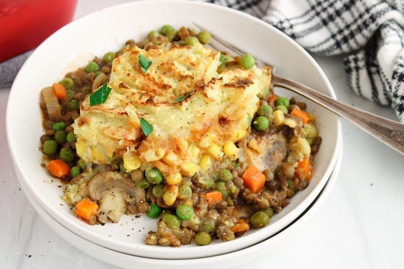 Lentil And Vegetable Shepherd's Pie 