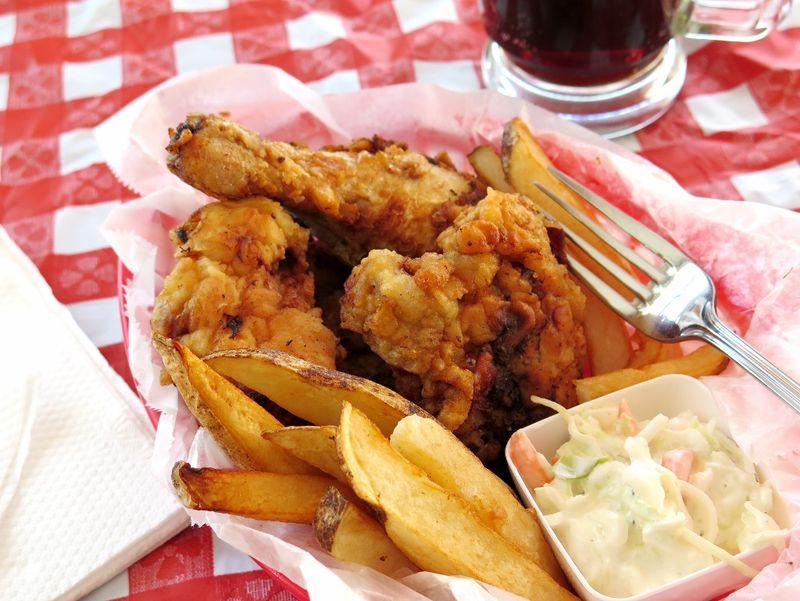 Chicken In A Basket