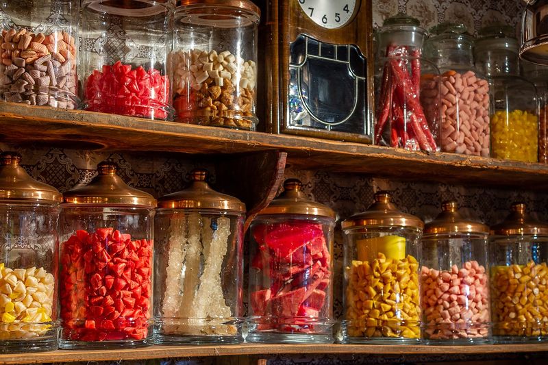 Buying Loose Sweets From Big Shop Jars