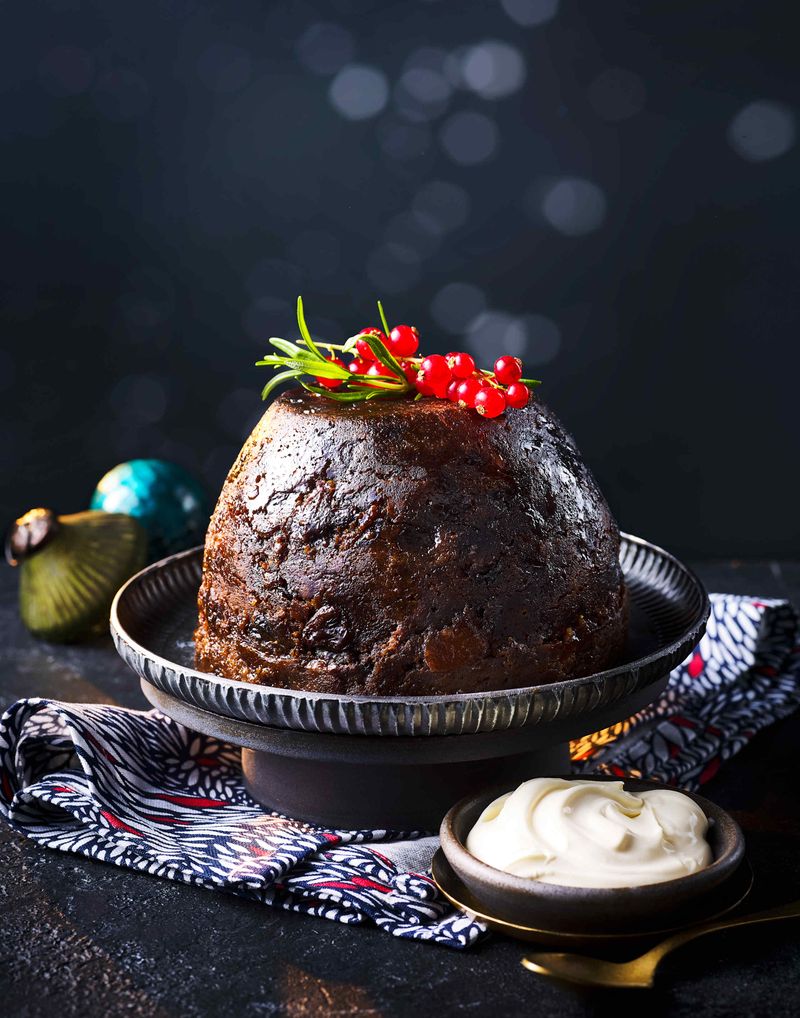 M&S Collection Twelve Month Matured Christmas Pudding With Pecans And Panettone