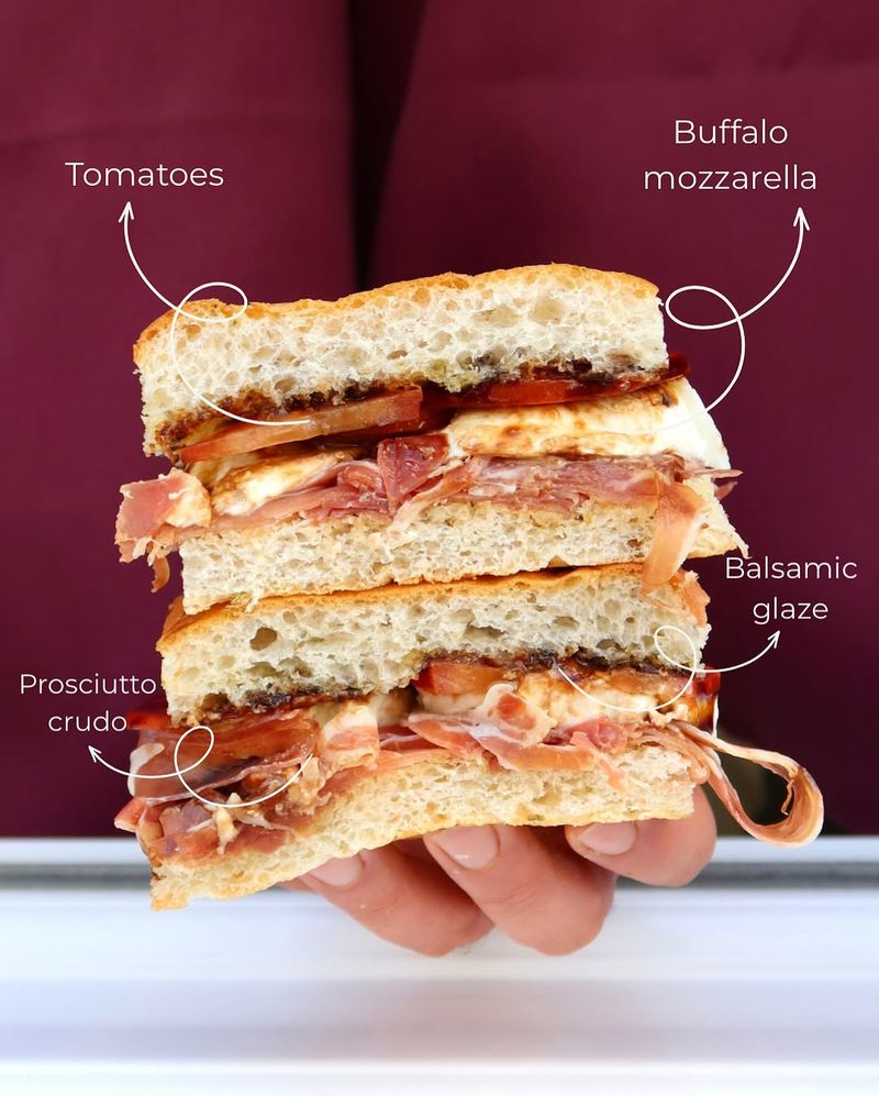 The Ingredients That Make These Focaccia Sandwiches Stand Out