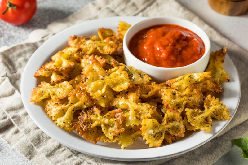 Air Fryer Pasta Chips