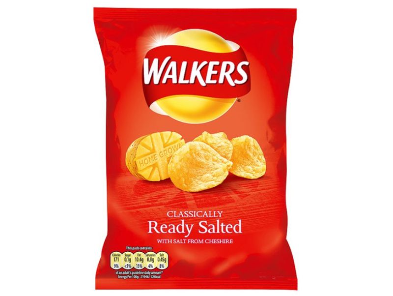 Walkers Ready Salted Crisps