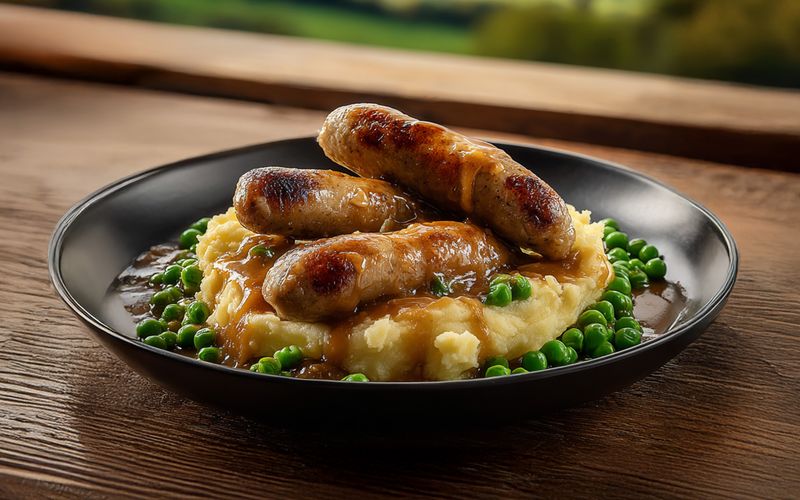 Sausages And Mashed Potato