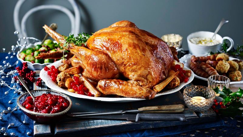 Roast Turkey With All The Trimmings
