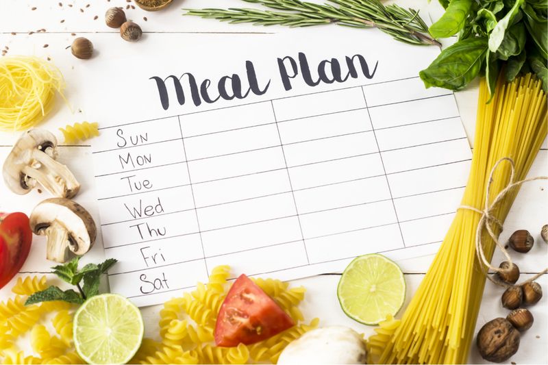 Plan Meals Before The Week Starts