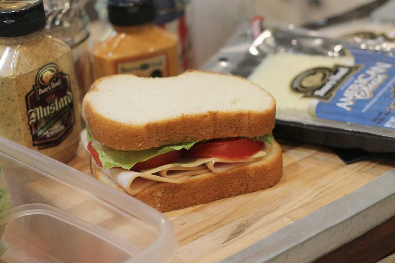 White Bread Sandwiches