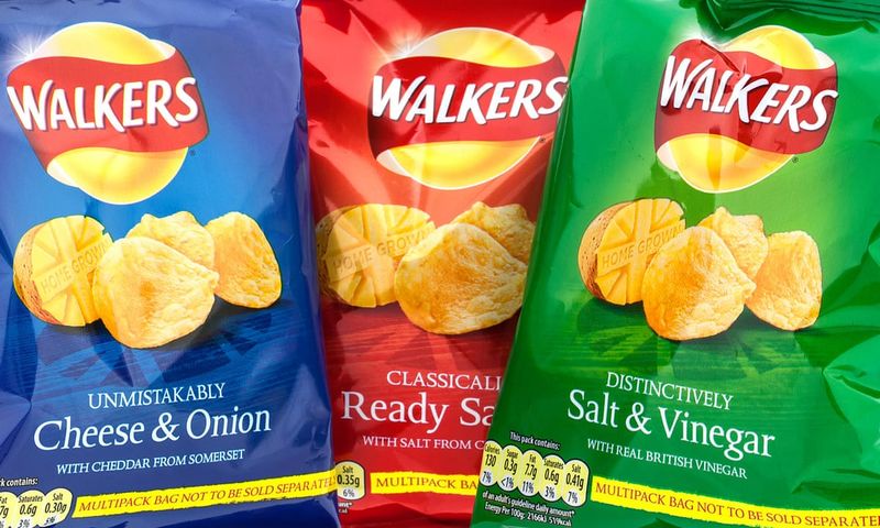 Walkers Ready Salted Crisps