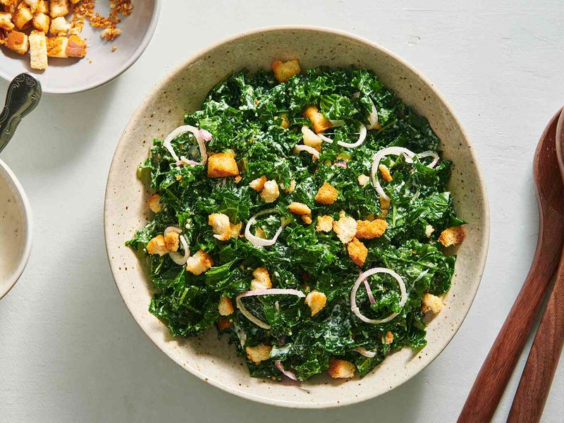 Kale Caesar Salad