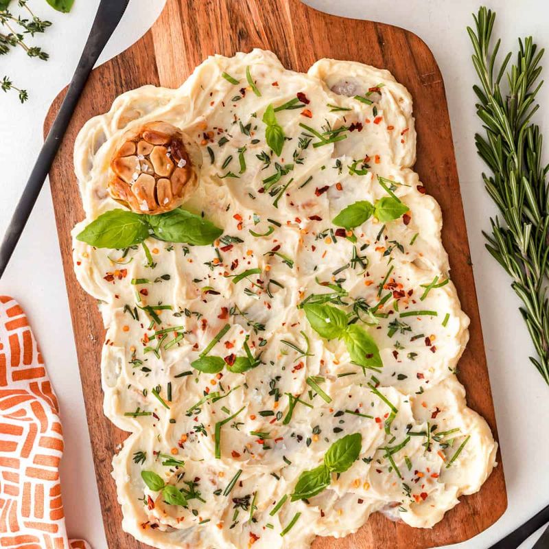 Herb And Garlic Butter Board