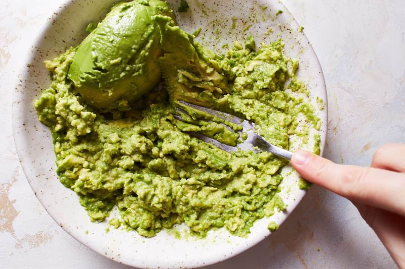 Add A Spoonful Of Mashed Avocado