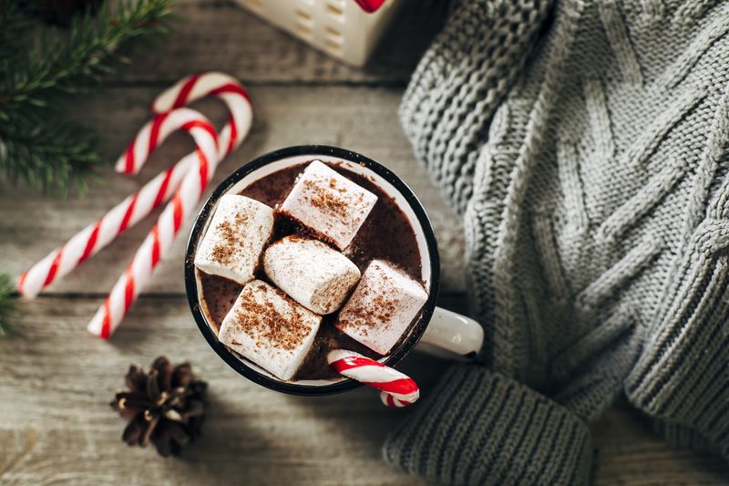Polar Express Fans Choose Warm, Chocolatey Comforts For The Ride