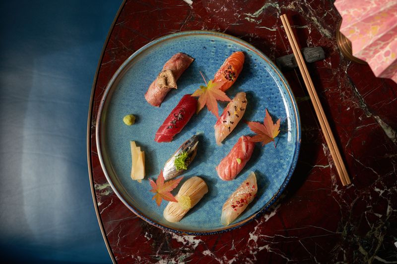 Japanese Cuisine Presented With Care And Precision