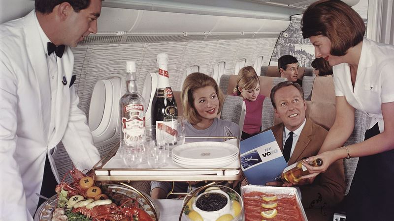 When Flying Was A Fine Dining Experience