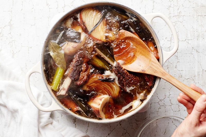 Roasted Vegetables Or Bones