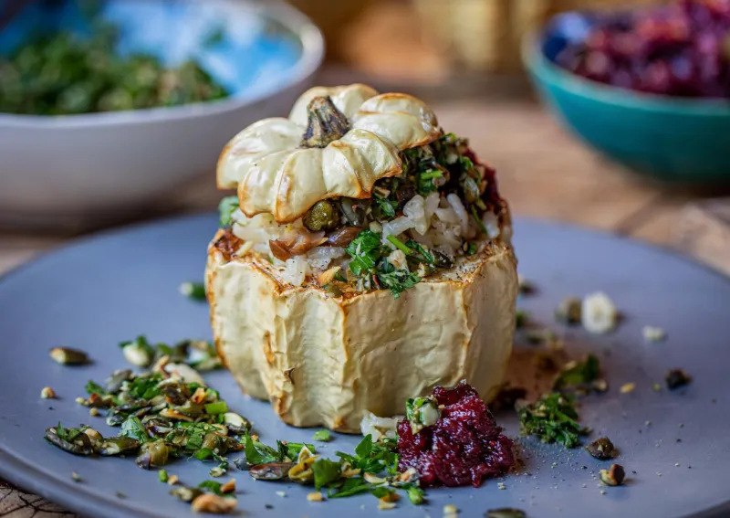Serve In Real Dishes And Garnish With Fresh Parsley Or Cranberries