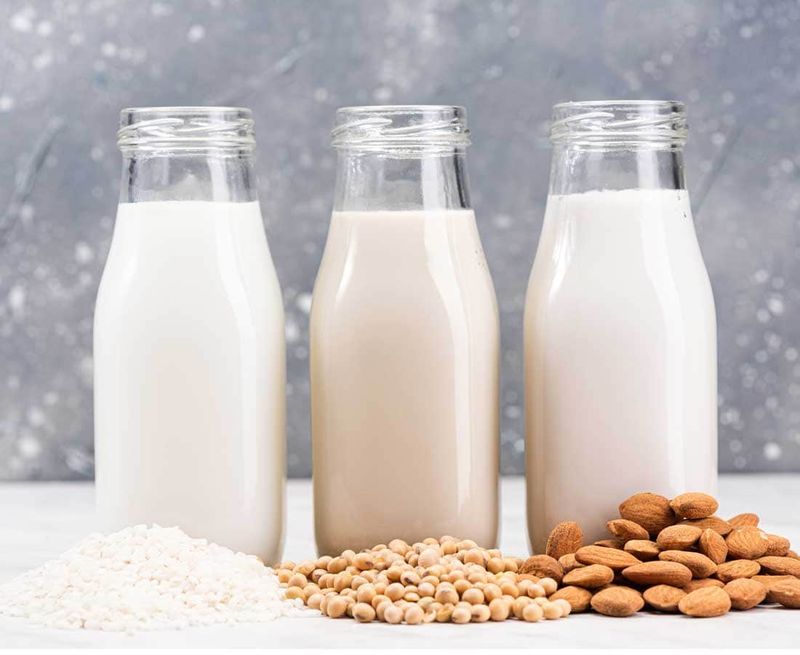 Experiment With Non-Dairy Milks For A Creamy Finish