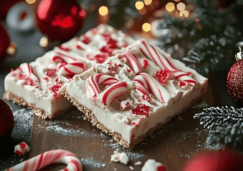 Use Candy Canes As A Garnish For Desserts