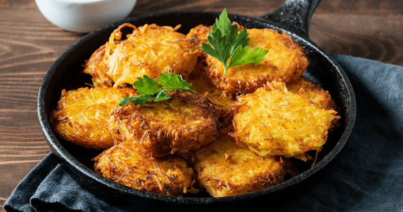 Potato Pancakes (Latkes) - Eastern Europe