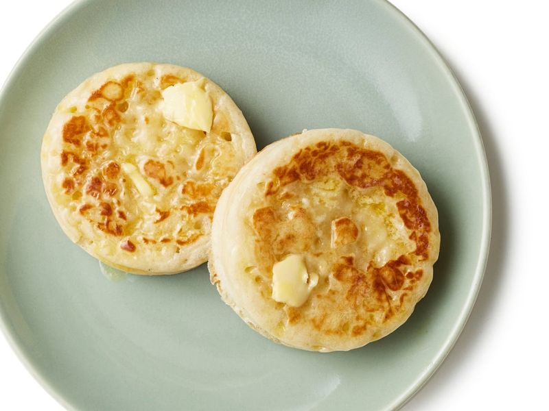 Hot Buttered Crumpets