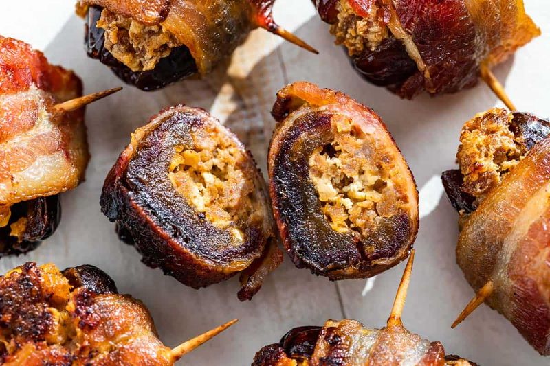 Bacon-Wrapped Dates