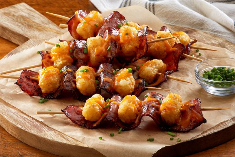 Maple-Glazed Bacon Skewers