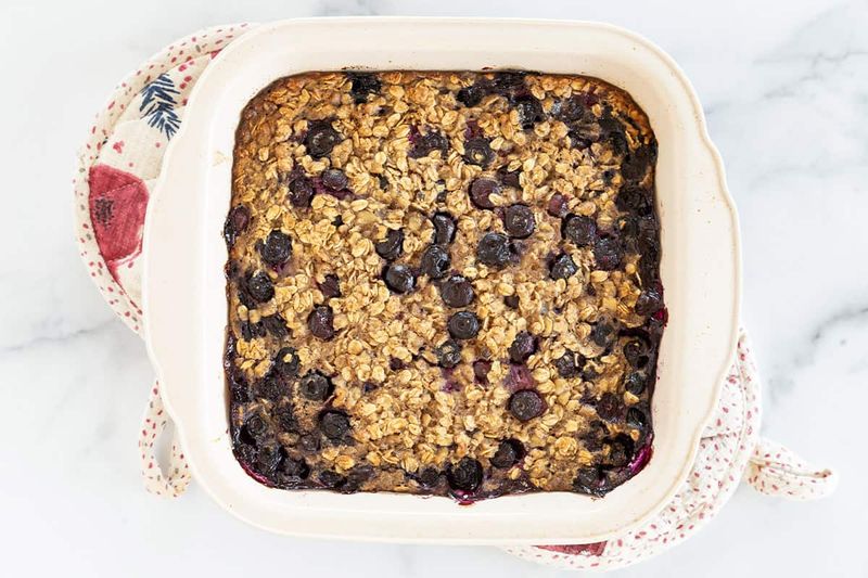 Blueberry Baked Oatmeal