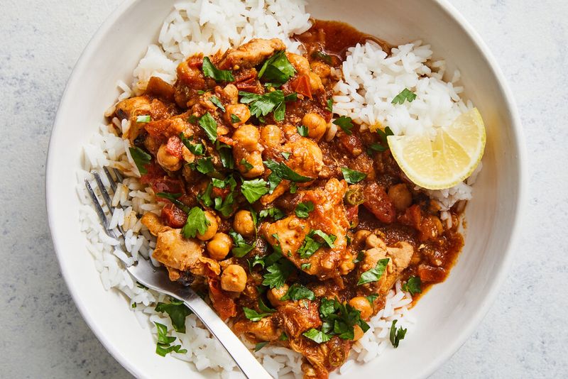 Chicken Curry With Rice