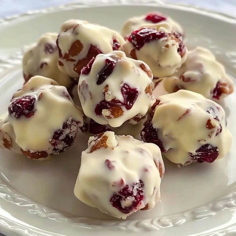 White Chocolate Cranberry Clusters