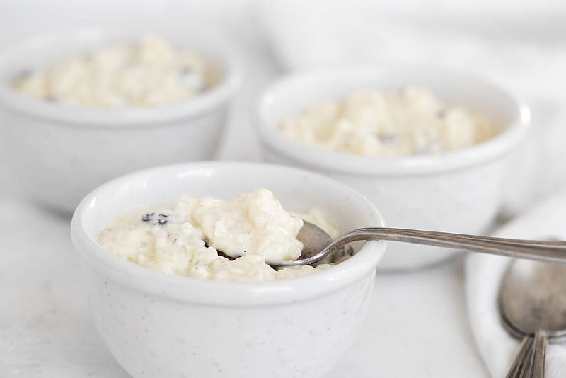 Rice Pudding Made On The Hob