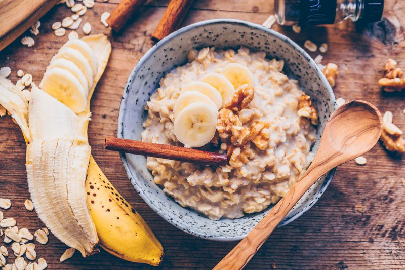 Porridge Made With Whole Oats